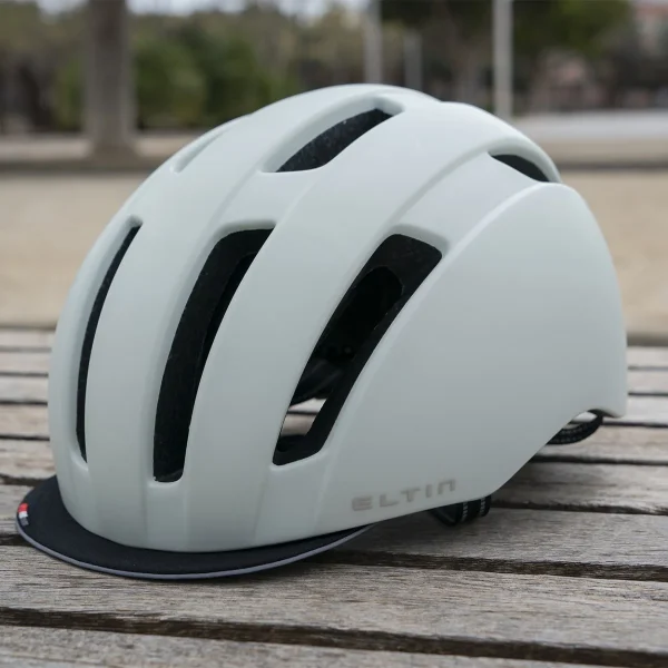 Capacete Urbano Bliss Branco-creme mate - Image 5