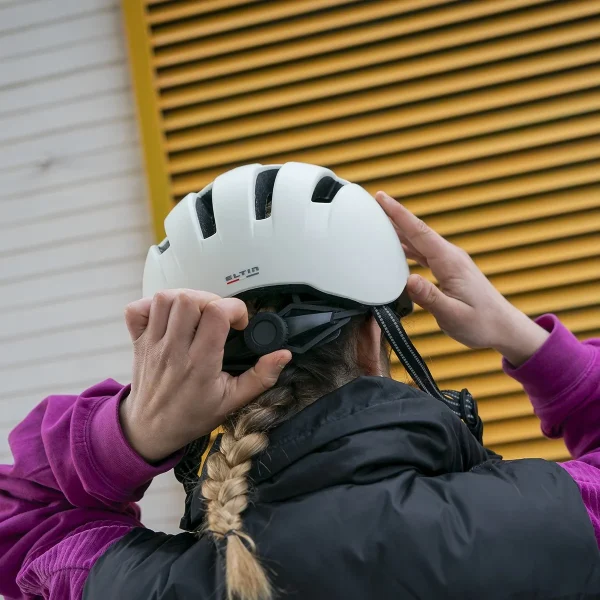 Capacete Urbano Bliss Branco-creme mate - Image 9