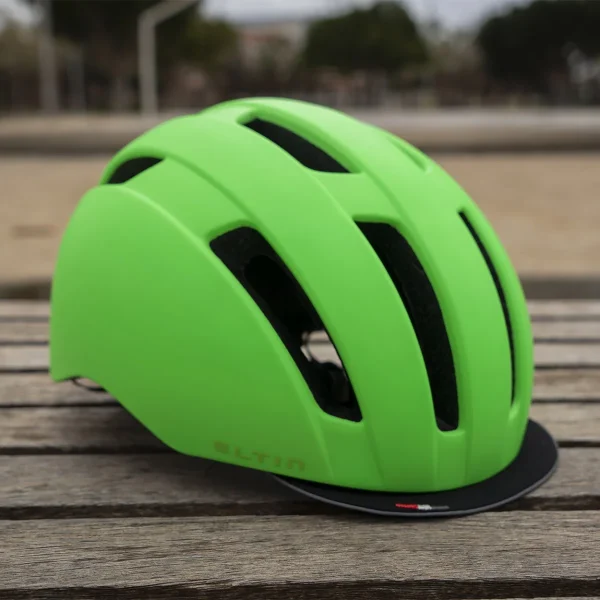 Capacete Urbano Bliss neon Verde mate - Image 2