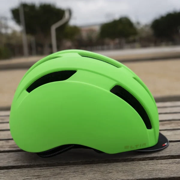 Capacete Urbano Bliss neon Verde mate - Image 3