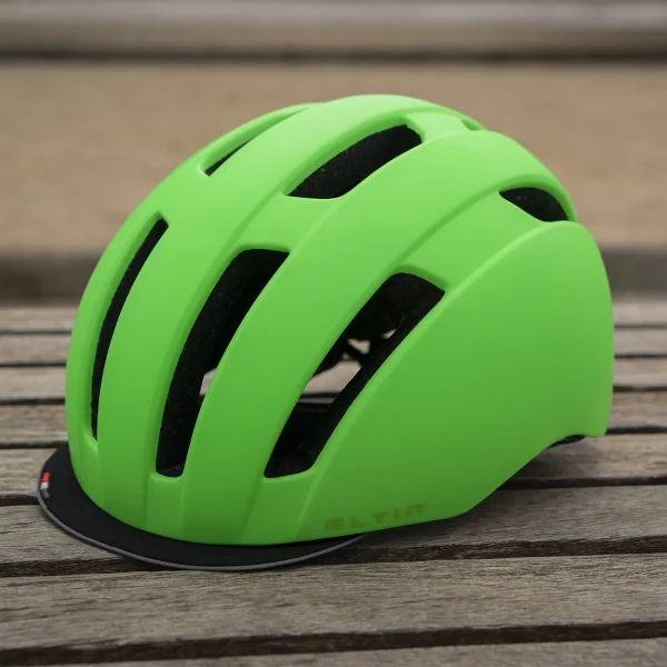 Capacete Urbano Bliss neon Verde mate - Image 5
