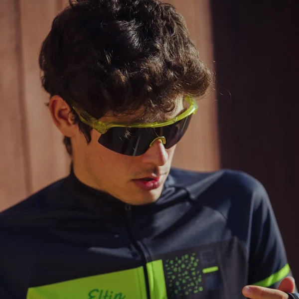 Óculos Ciclismo Eltin Forest Amarelo fluorescente e Preto - Image 3