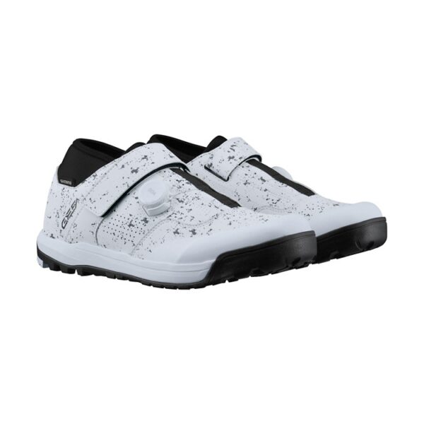 Sapato BTT Shimano GE9HS Volume Trail Fast 45 branco - Image 6