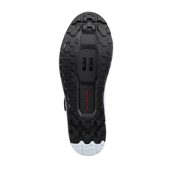Sapato BTT Shimano GE9HS Volume Trail Fast 45 branco - Image 3